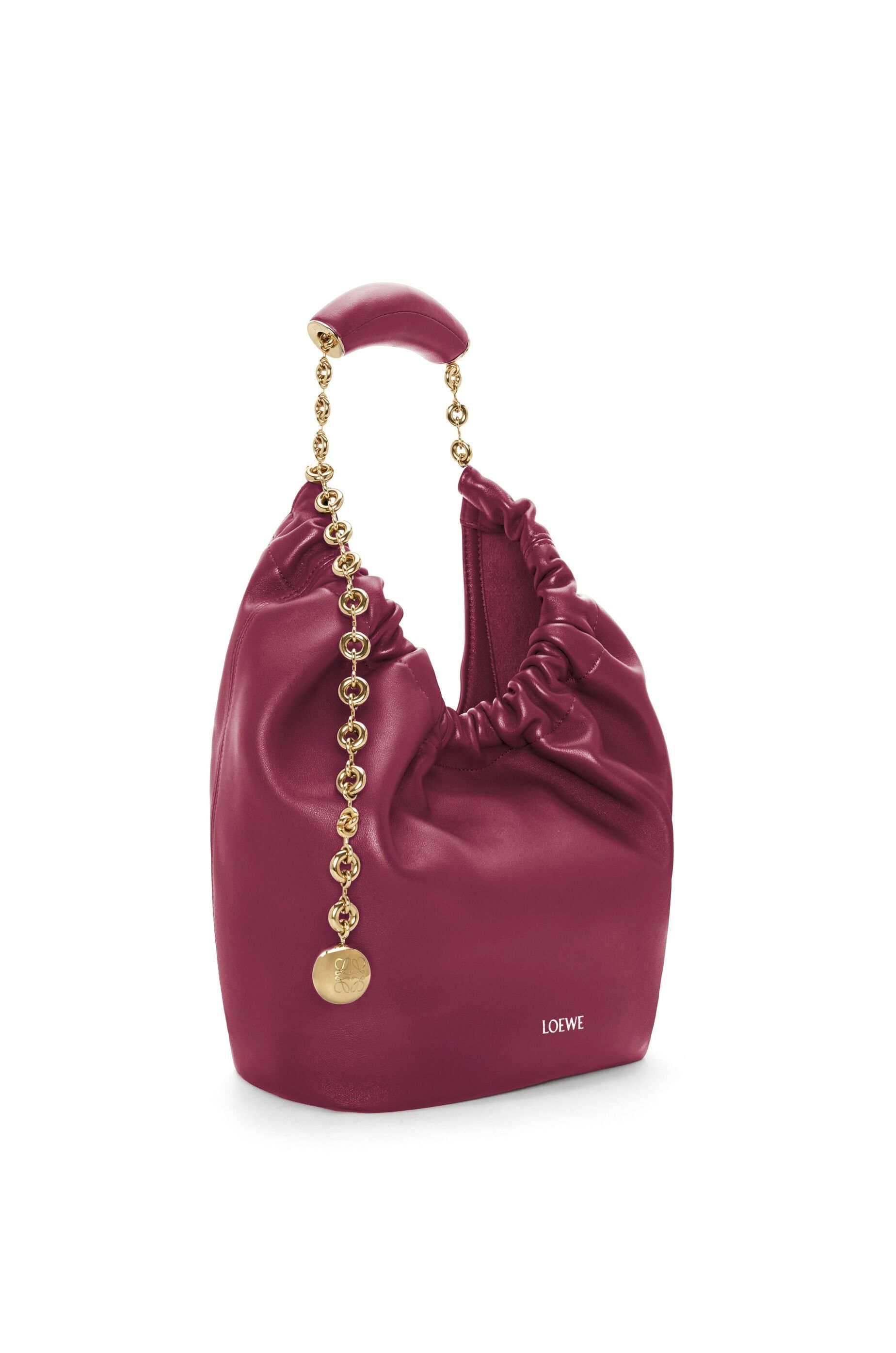 Loewe o1in1g0426 Size: OS / Small Squeeze Bag in Crimson Size ONE SIZE - 4 Thumbnail