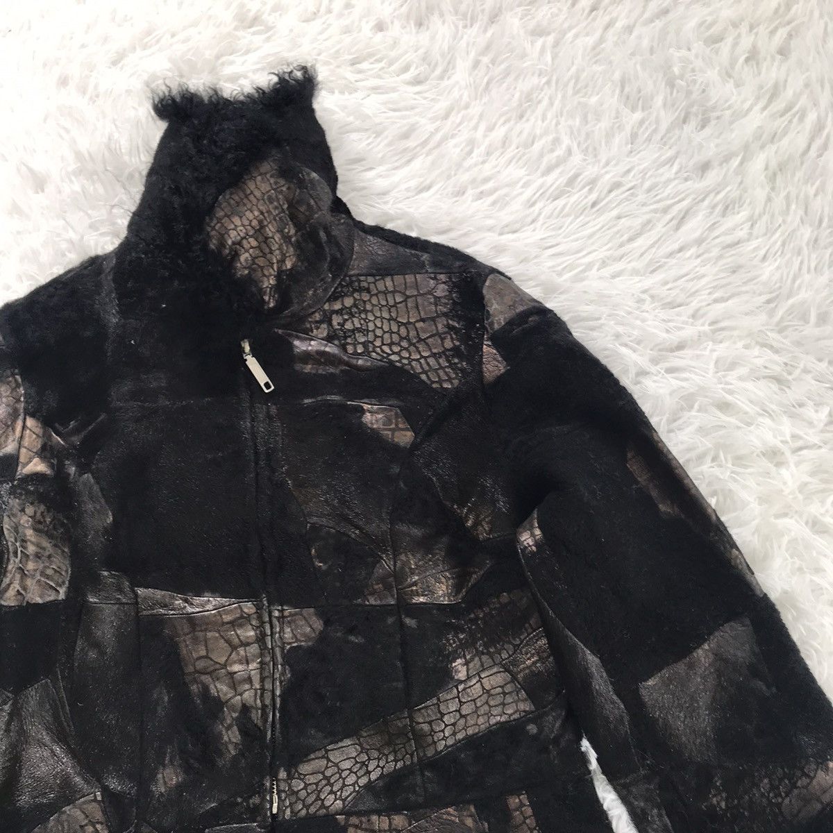 Japanese Brand Etoile Selection rare design patches leather jacket Size S / US 4 / IT 40 - 5 Thumbnail