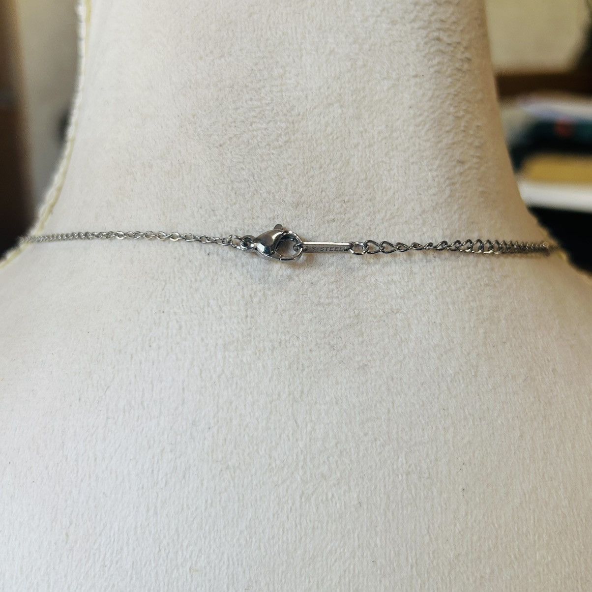 Handmade Handcrafted elegant pearl cluster crystal necklace set Size ONE SIZE - 7 Thumbnail