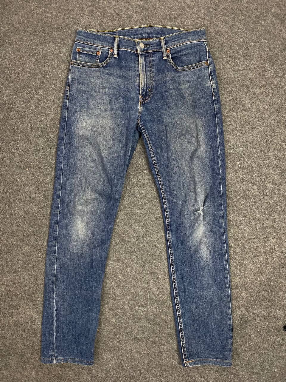 Levi's levis 501 distressed denim nice design Size US 32 / EU 48 - 6 Thumbnail