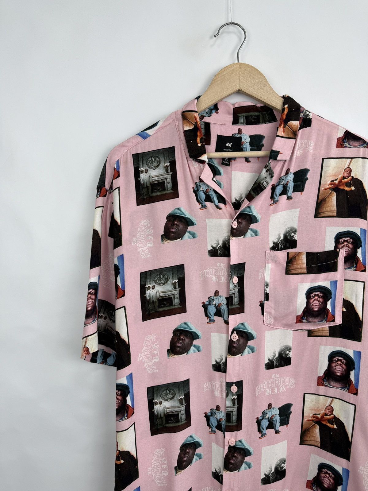Rap Tees 🇺🇸 HM Notorious BIG Rare Rap Shirt Y2K Hype Retro Rare Size US L / EU 52-54 / 3 - 2 Thumbnail