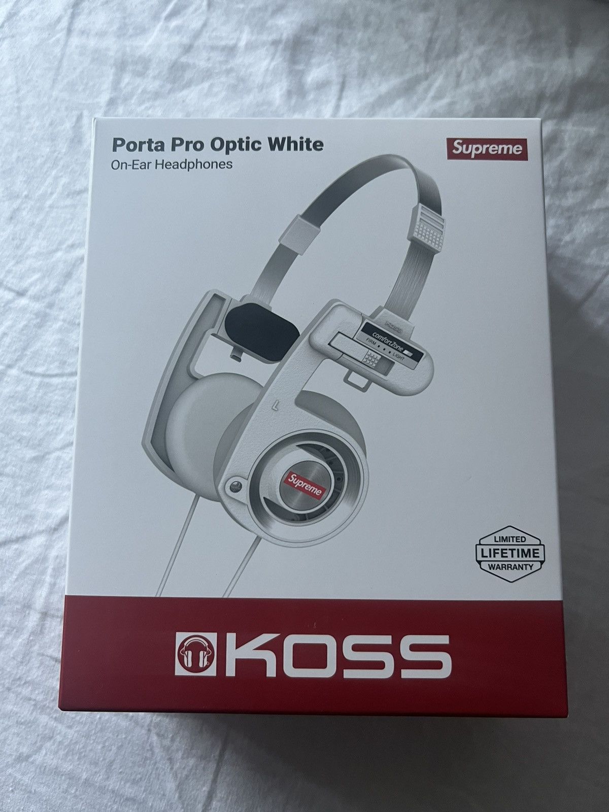 Supreme Supreme Koss PortaPro Headphones White | Grailed