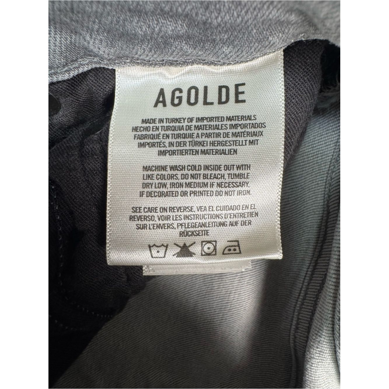 Agolde AGOLDE Nico High Rise Slim Jeans Size 24 Size 24" / US 00 / IT 34 - 7 Thumbnail