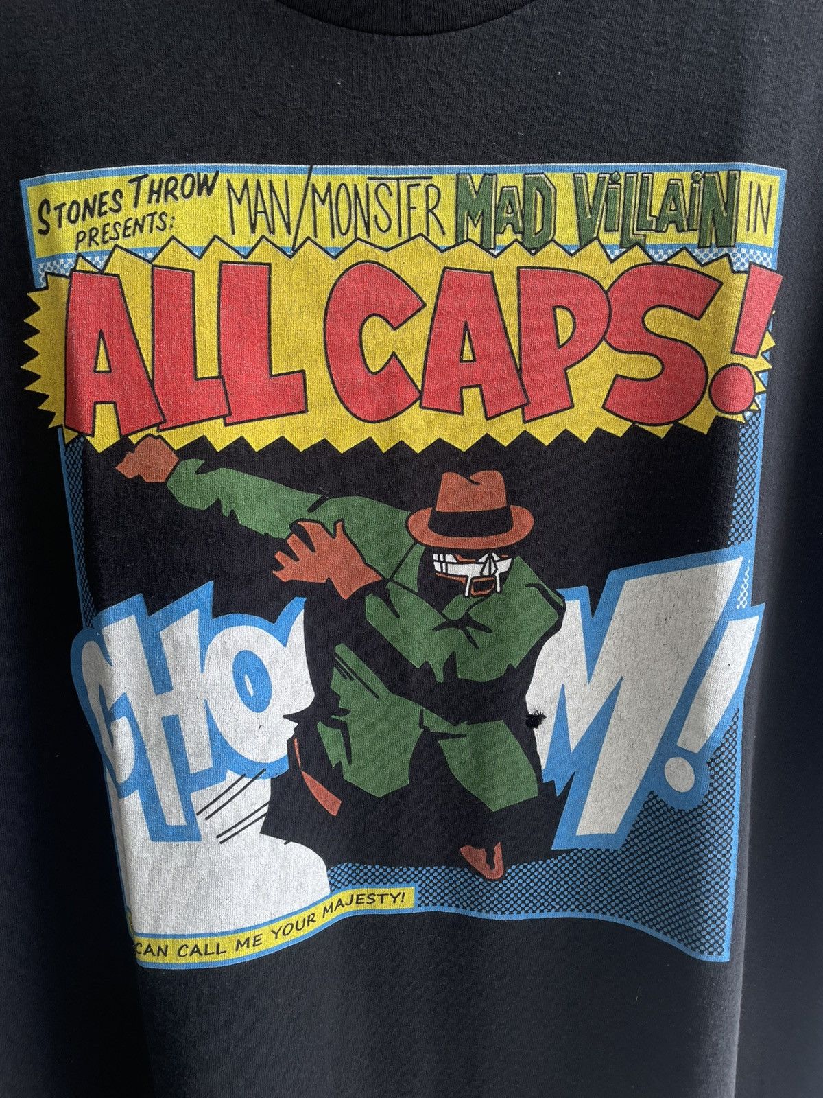 MF Doom Very Rare Vintage MF DOOM Madvillian All Caps Shirt Size US L / EU 52-54 / 3 - 6 Thumbnail