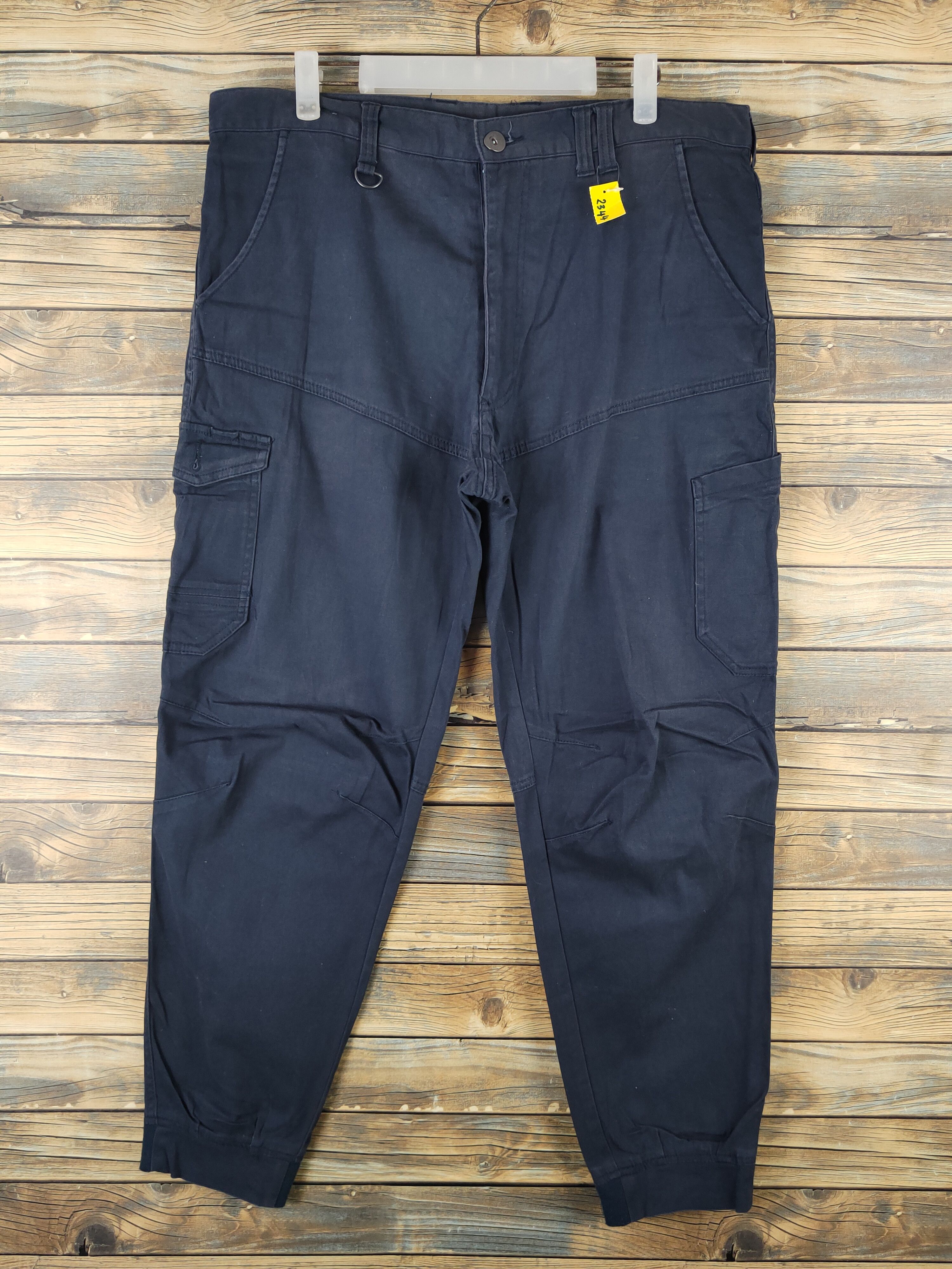 Japanese Brand DL Japanese Brand Navy Multipocket Cargo Pants #2344 Size US 36 / EU 52 - 1 Thumbnail
