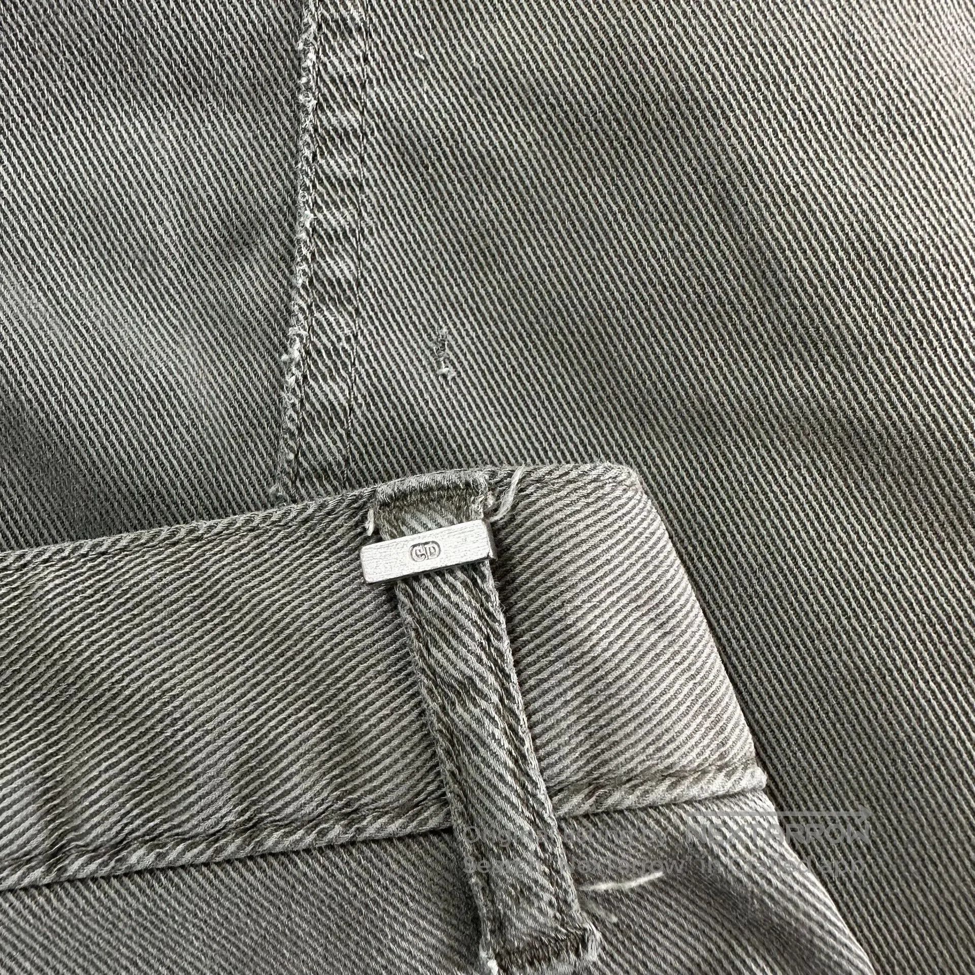 Dior Dior Military Green Multi-Zipper Cargo Pants. Size US 31 - 6 Thumbnail