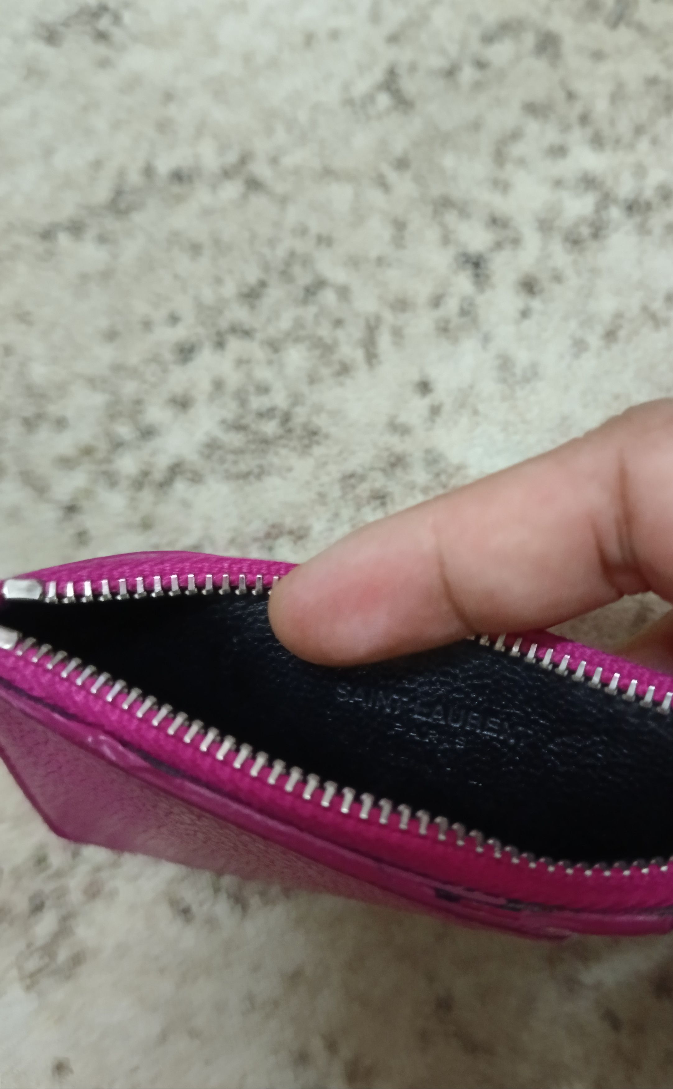 Saint Laurent Paris OG🔥SICK SAINT LAUREN PARIS PINK CARD HOLDER Size ONE SIZE - 6 Thumbnail