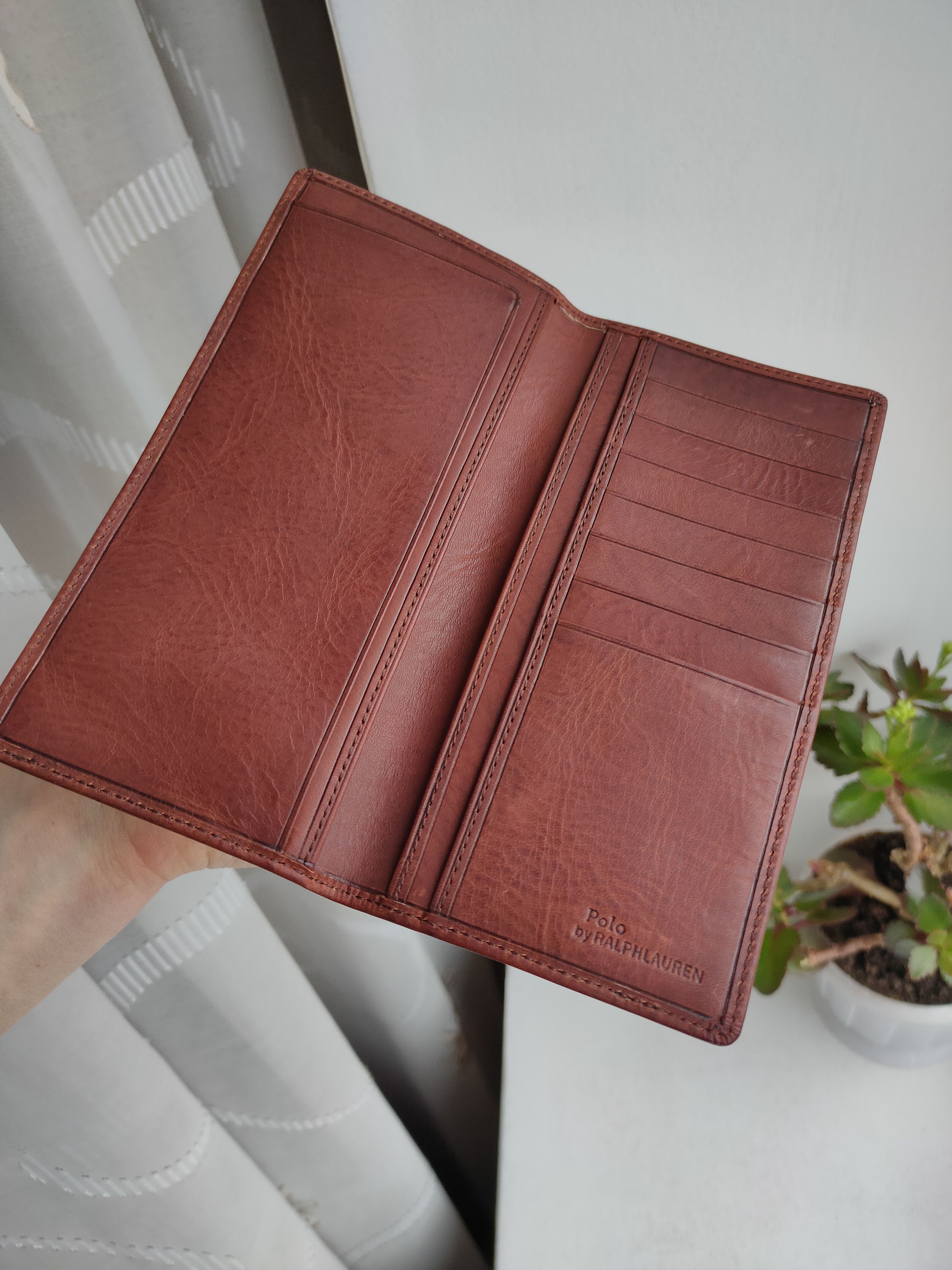 Polo Ralph Lauren Polo Ralph Lauren leather wallet purse logo polo RL Size ONE SIZE - 4 Thumbnail