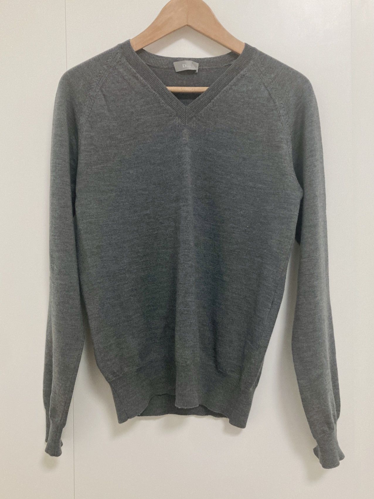 Dior DIOR HOMME BY HEDI SLIMANE 07AW/FW V-NECK SWEATER Size US S / EU 44-46 / 1 - 3 Thumbnail