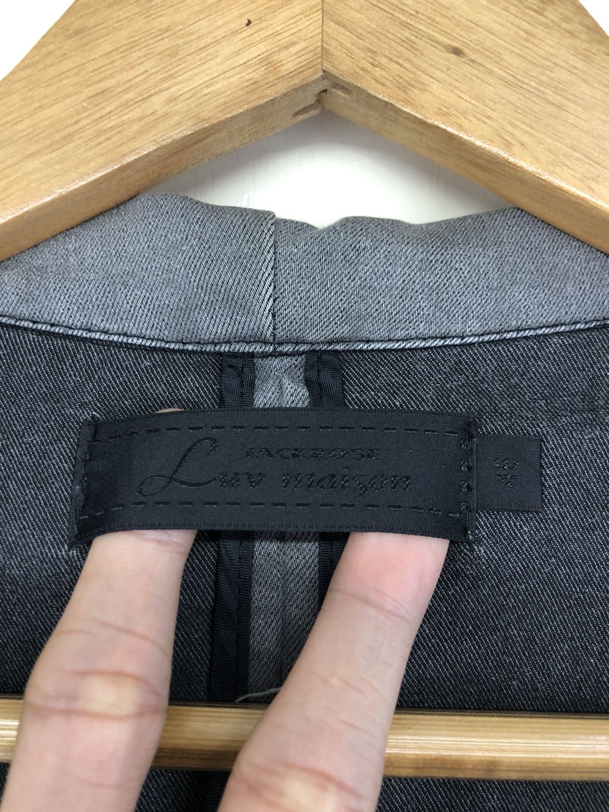 JACKROSE Jackrose Hooded Grey Long Jacket Size US M / EU 48-50 / 2 - 7 Thumbnail