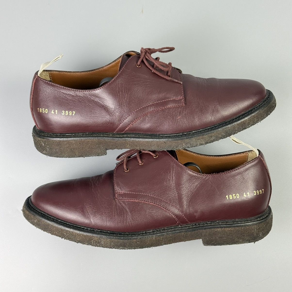 Common Projects Common Projects - Cadet Leather Derby Shoes Size US 8 / EU 41 - 2 Thumbnail