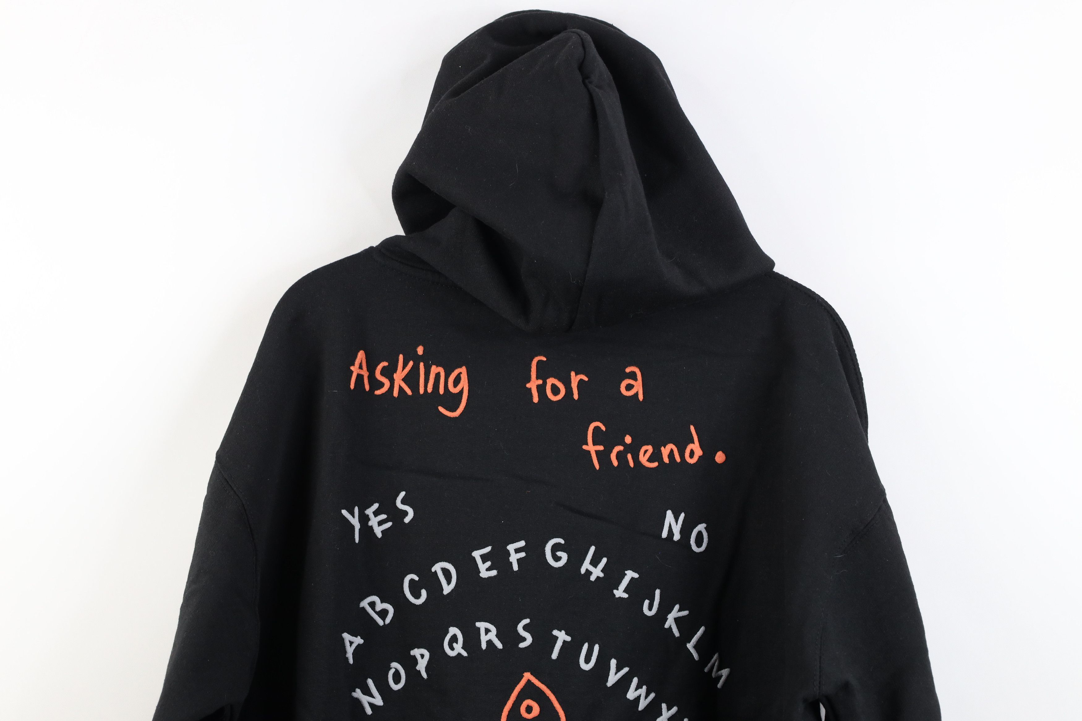 Vintage Deadstock Y2K Streetwear Skull Ouija Board Hoodie Sweatshirt Size US XL / EU 56 / 4 - 12 Thumbnail