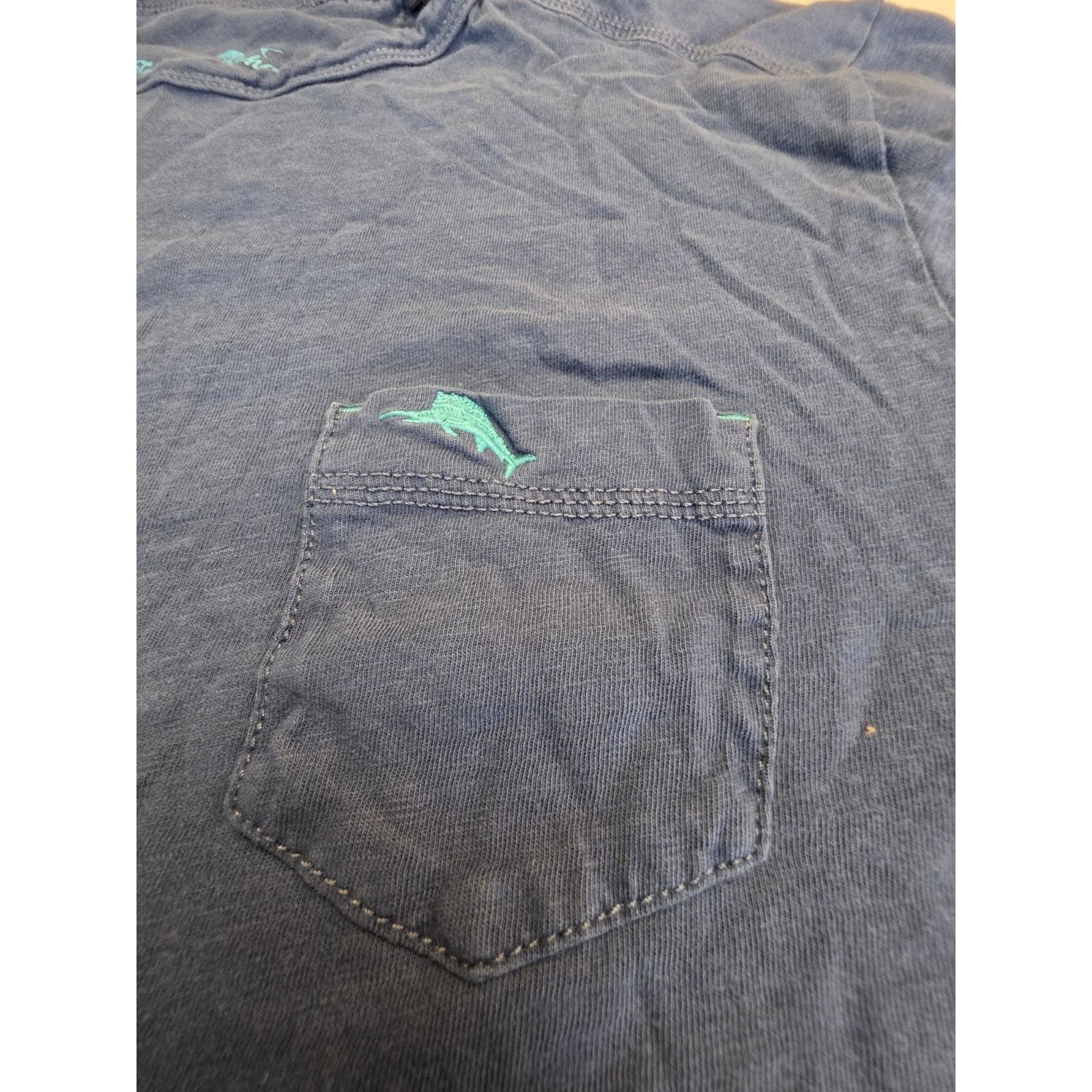 Tommy Bahama Tommy Bahama Men's Size Small Blue Short Sleeve T-Shirt Size US S / EU 44-46 / 1 - 3 Thumbnail