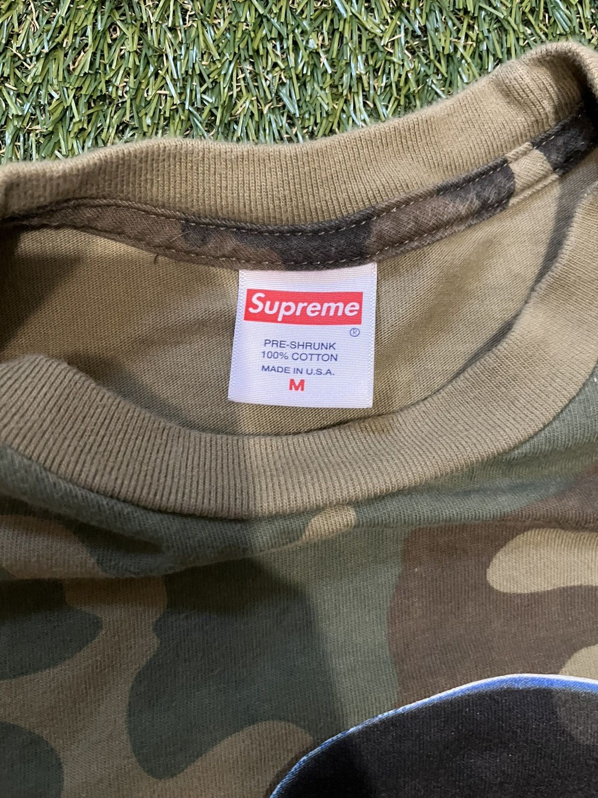 Supreme Supreme Green Camo T Shirt Size US M / EU 48-50 / 2 - 3 Thumbnail