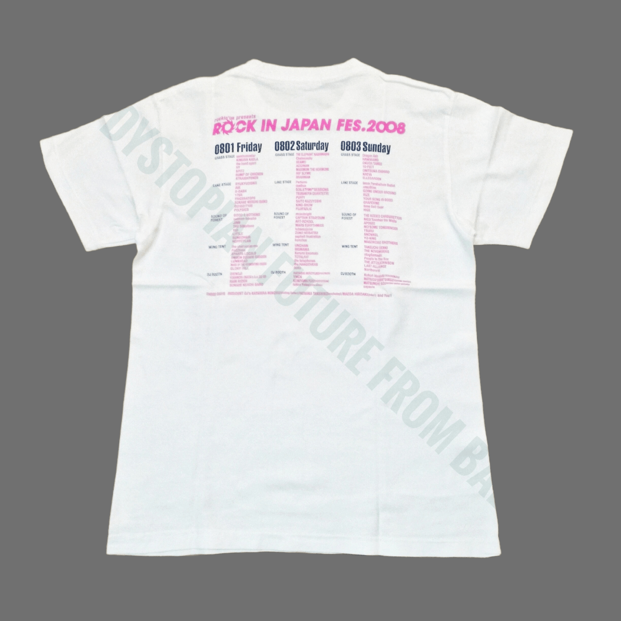 Band Tees Rock In Japan Fes. 2008 T-shirt Size US M / EU 48-50 / 2 - 2 Thumbnail