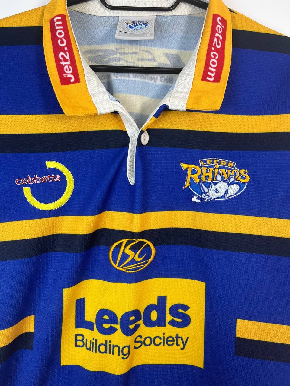 Other LEEDS RHINOS 2009 HOME RUGBY SHIRT JERSEY ISC MENS SIZE S Size US S / EU 44-46 / 1 - 2 Thumbnail