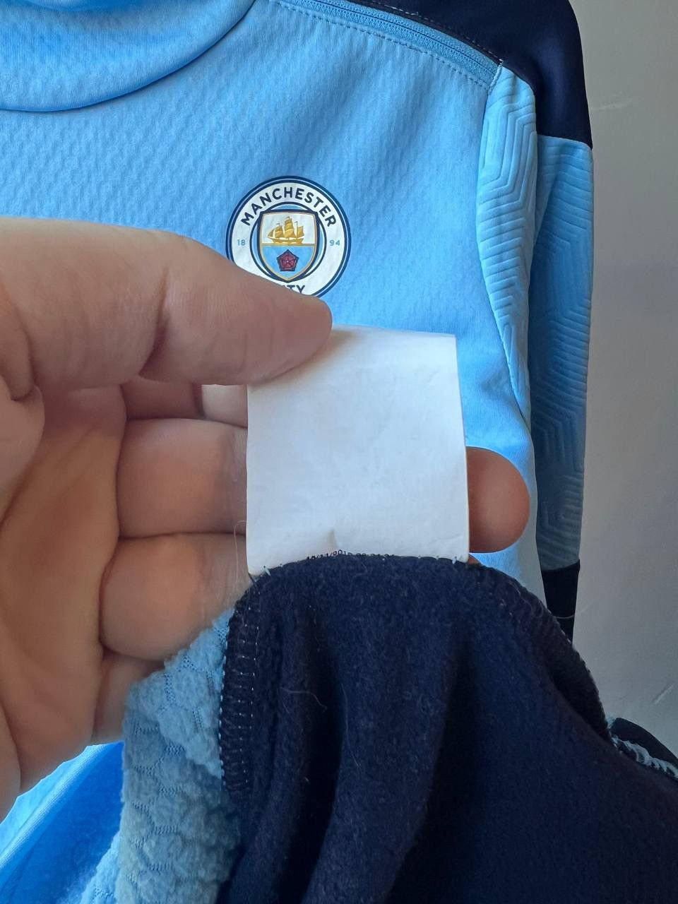 Puma 2019/20 MANCHESTER CITY PUMA TRAINING ZIP SOCCER LONG SLEEVE Size US M / EU 48-50 / 2 - 9 Thumbnail