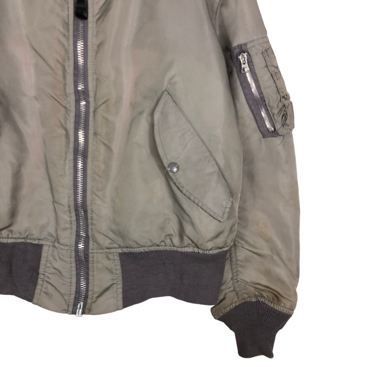 Vintage 🔥VINTAGE REVERSIBLE MA-1 BOMBER JACKET ALPHA INDUSTRIES Size US M / EU 48-50 / 2 - 5 Thumbnail