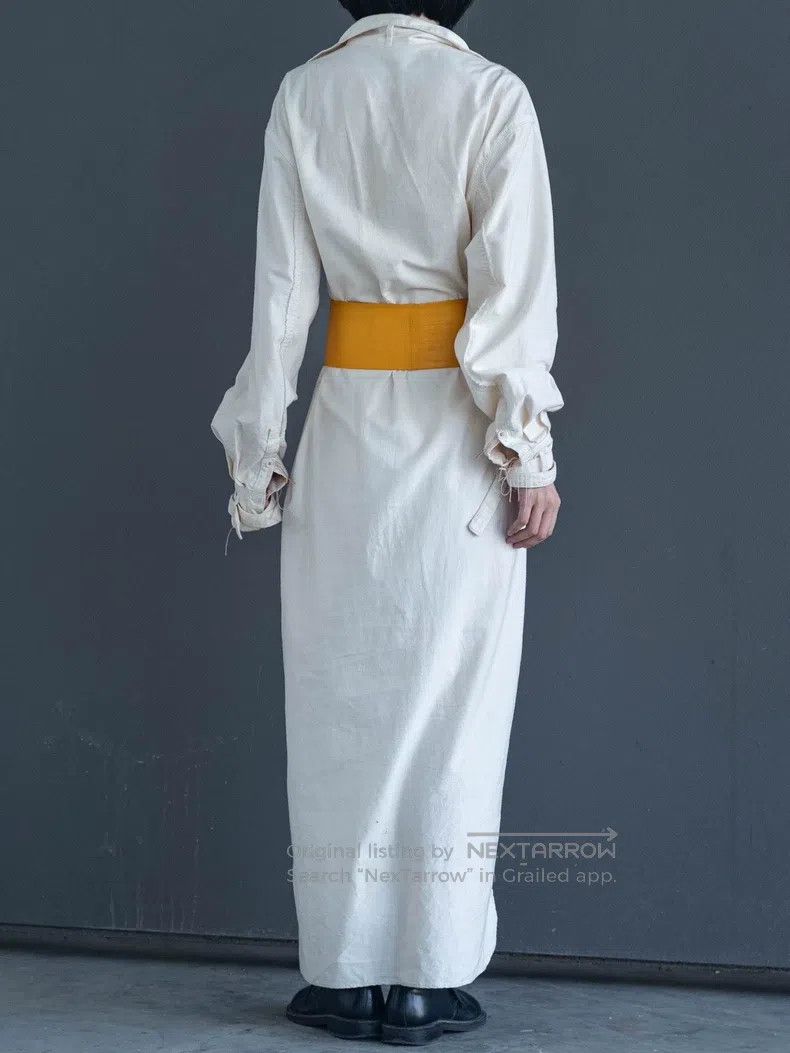 Kenzo Kenzo Yellow leather wide belt Size ONE SIZE - 4 Thumbnail