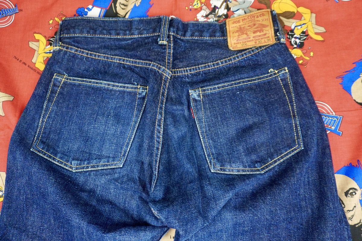 Japanese Brand × The Real McCoy's Joe McCoy Lot 906 14.75oz Right Twill Denim Deerskin Label Size US 30 / EU 46 - 10 Thumbnail