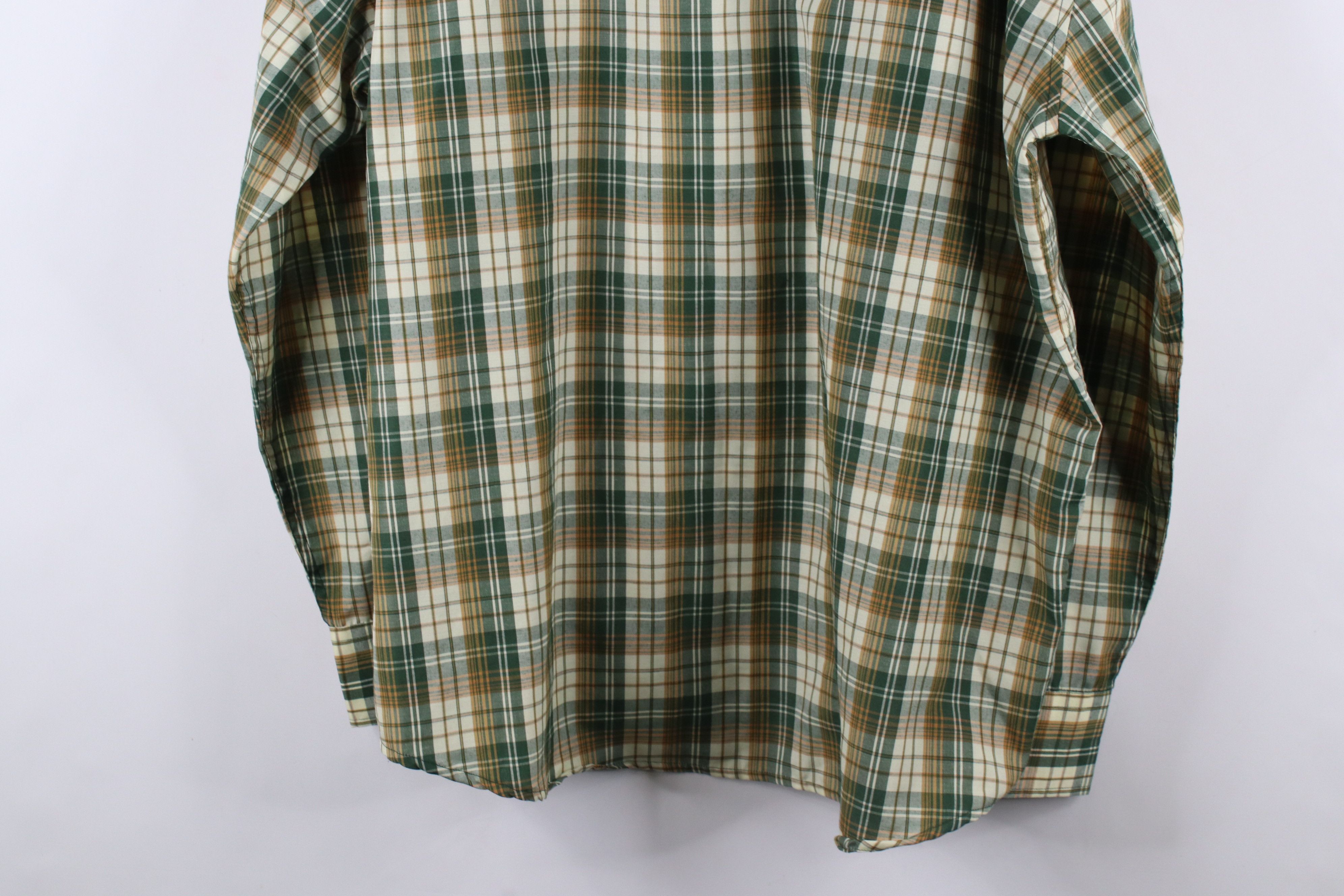 Vintage Vintage 90s Streetwear Rodeo Cowboy Snap Button Shirt Plaid Size US XXL / EU 58 / 5 - 11 Thumbnail