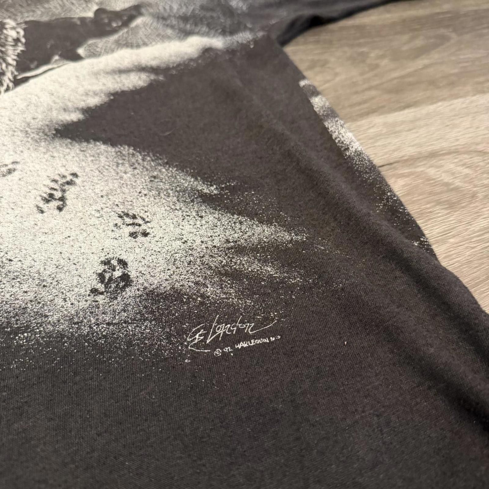 Other vintage wolves wolf pack all over print t shirt 90s XL Size US XL / EU 56 / 4 - 6 Thumbnail