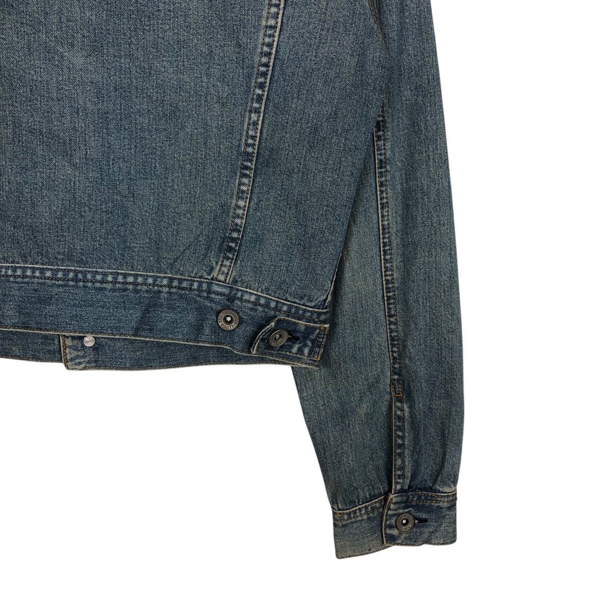 Japanese Brand 📌Cropped Biker Trucker Denim Jacket Vale Hysteric Glamour Size US L / EU 52-54 / 3 - 12 Thumbnail