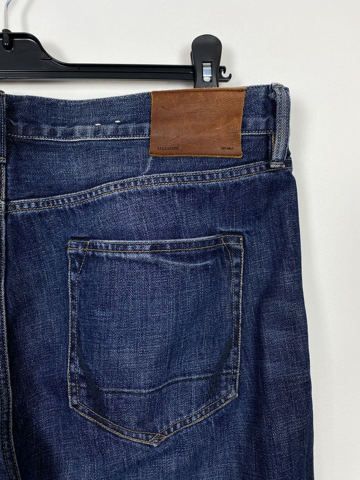 Allsaints All Saints Men’s Cigarette Denim Jeans Size W32 Blue Top Size US 32 / EU 48 - 6 Thumbnail
