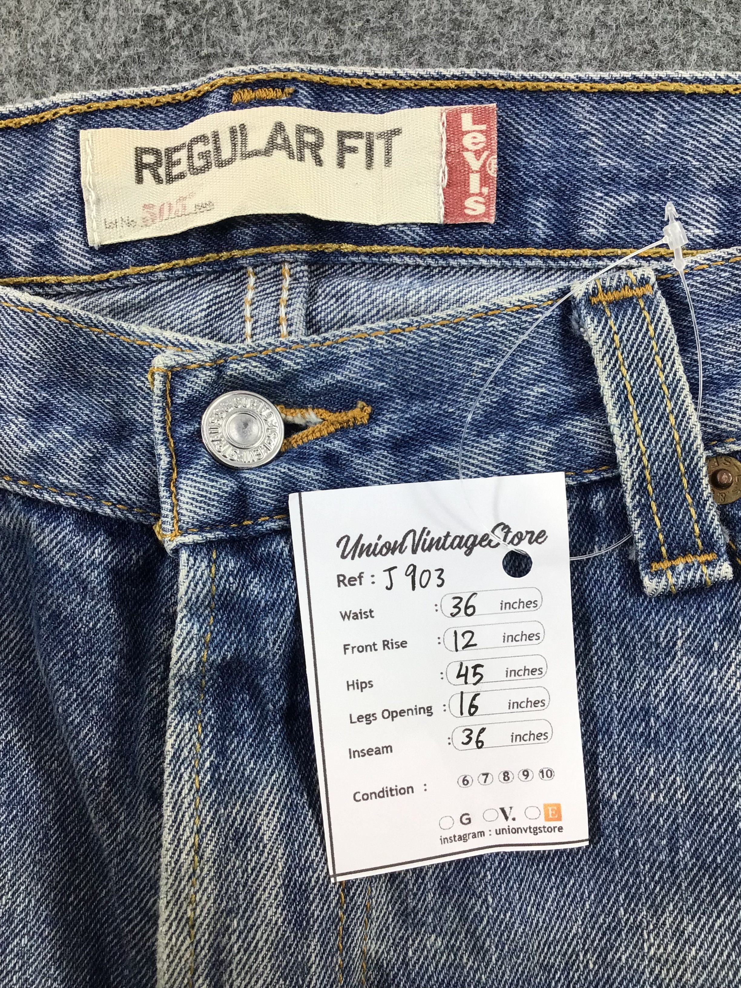 Levi's Vintage Levis 505 Jeans-J903 Size US 36 / EU 52 - 12 Thumbnail