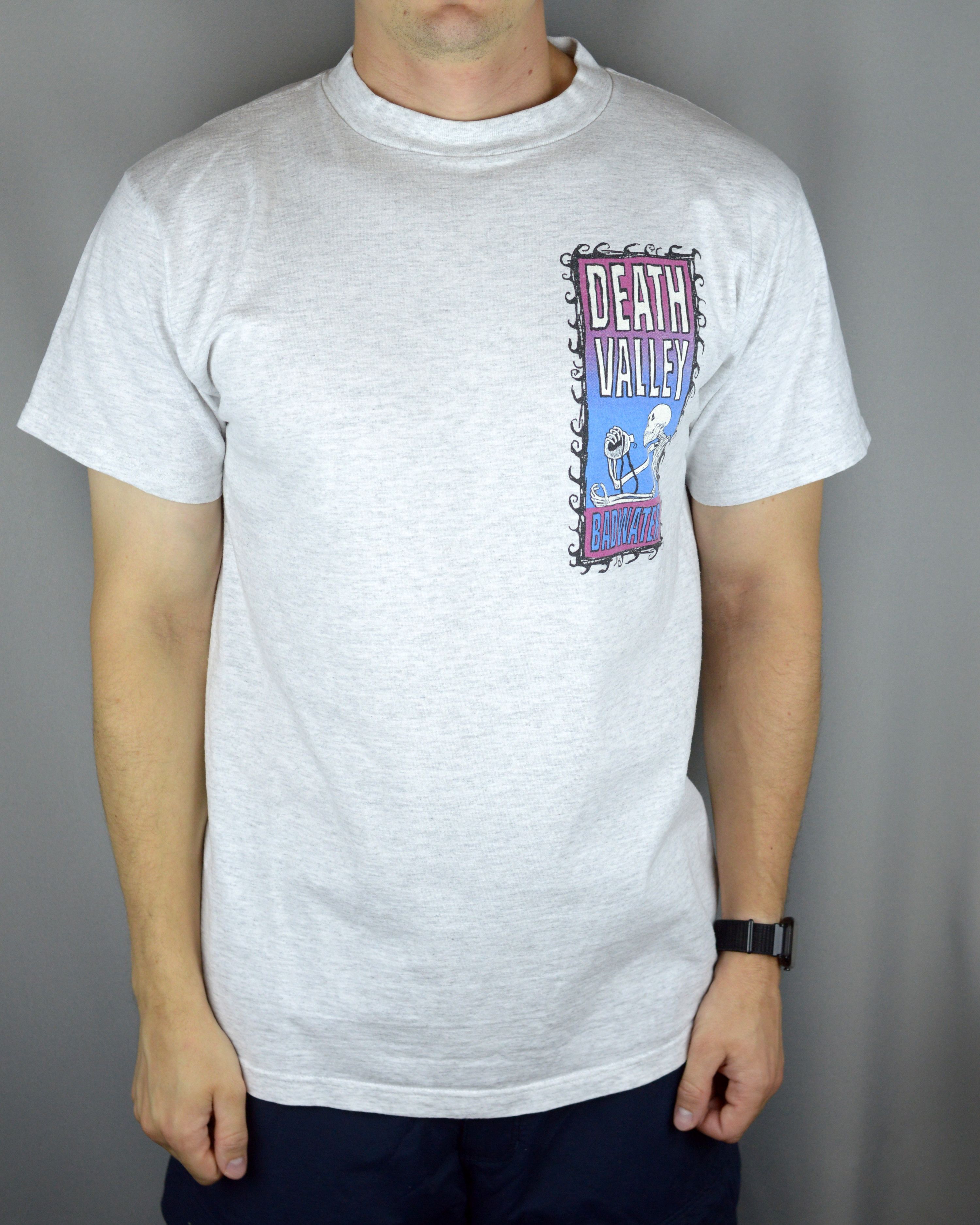 Vintage Vintage Badwater death walley 90s t shirt Size US L / EU 52-54 / 3 - 3 Thumbnail