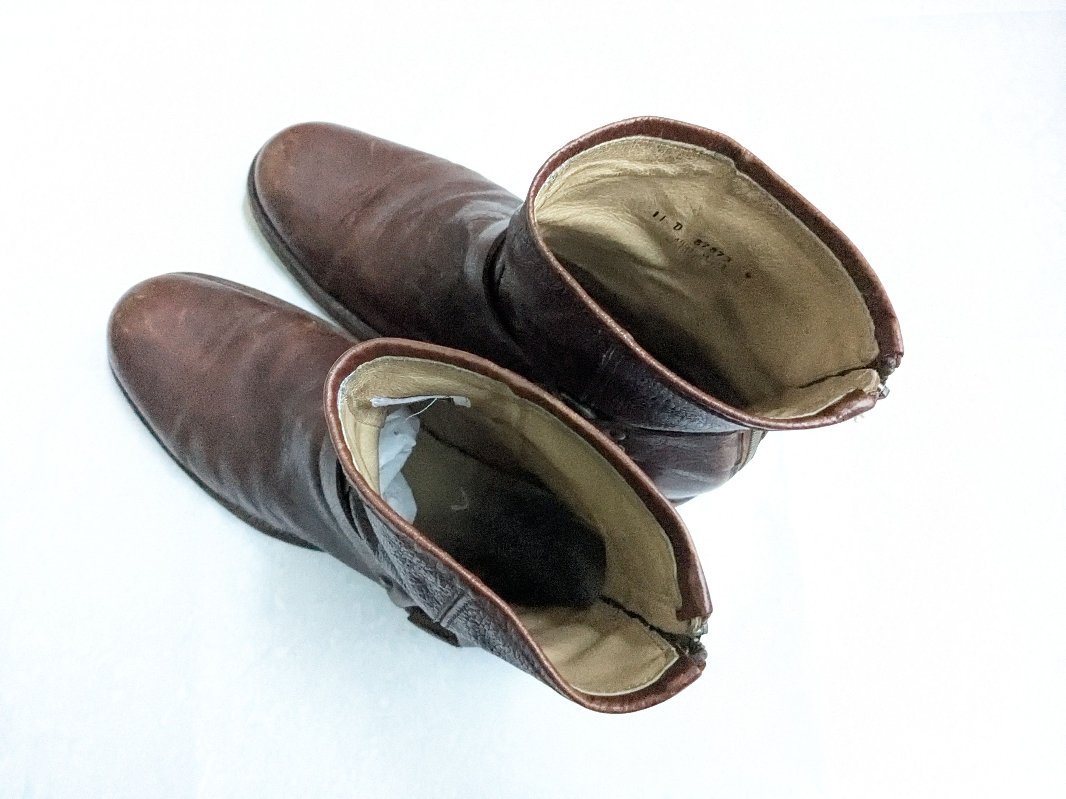 Frye Frye Harness Boots Brown 11 D Leather Size US 11 / EU 44 - 10 Thumbnail