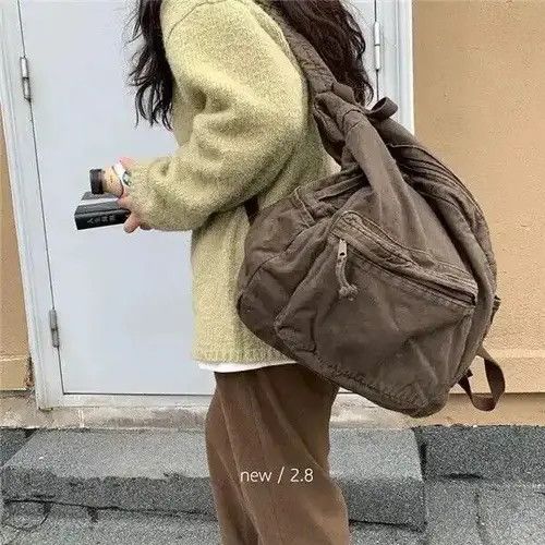 Vintage Euro-America Style Backpack