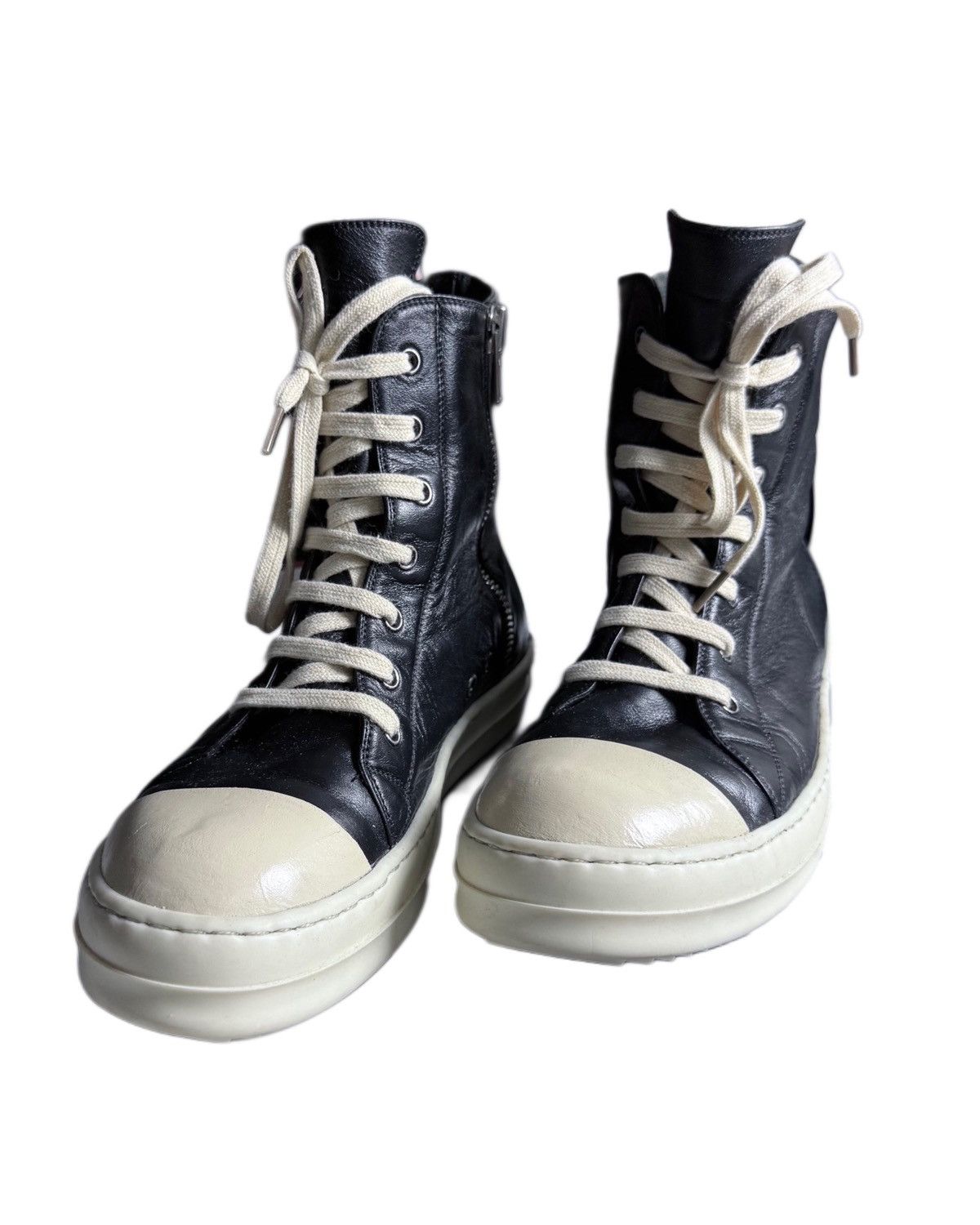 Rick Owens Rick Owens Mainline Ramones High Sneakers 42Eu Size US 9 / EU 42 - 2 Thumbnail