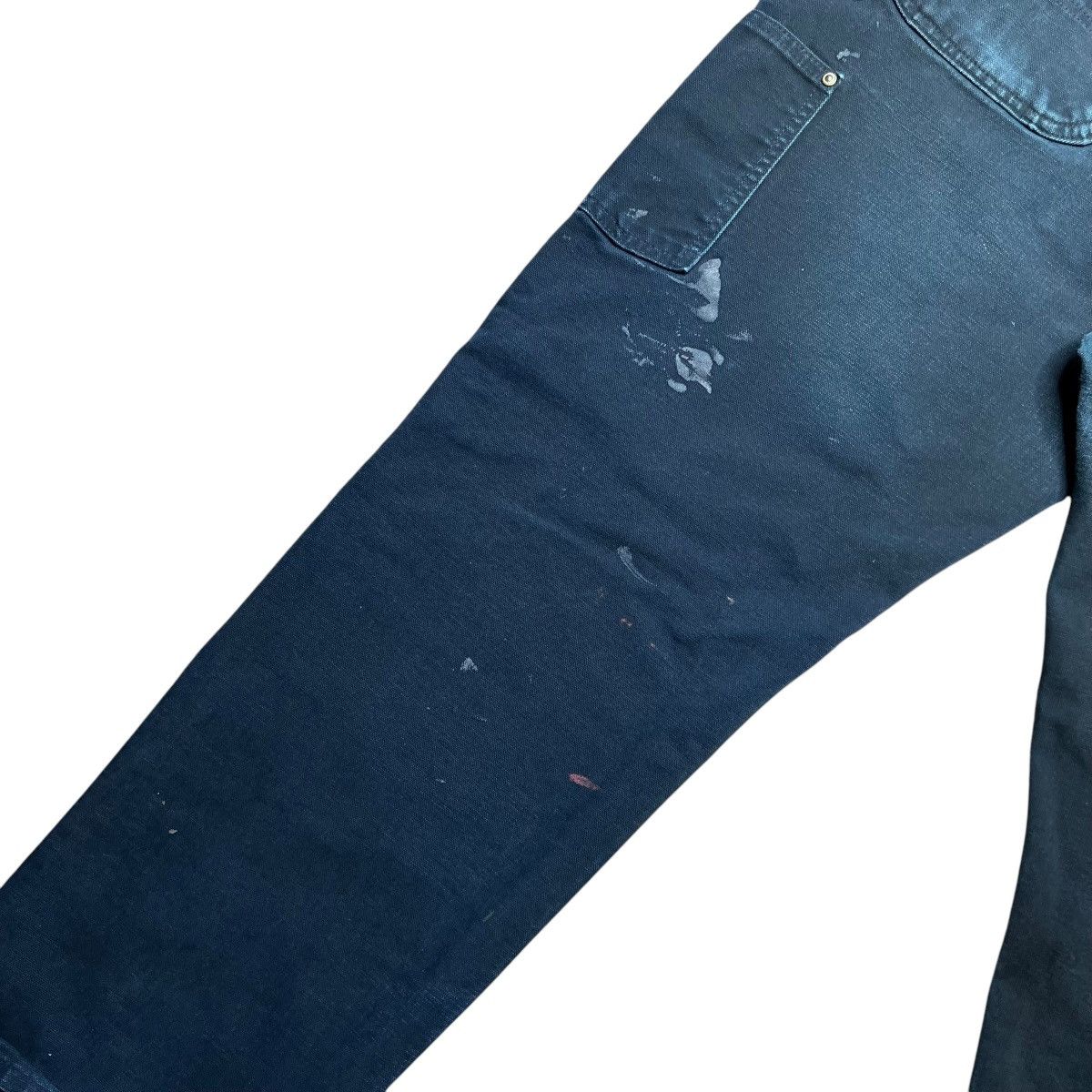 Carhartt × Vintage Carhartt Black Double Knee Carpenter Canvas Dungaree Pants Size US 31 - 10 Thumbnail