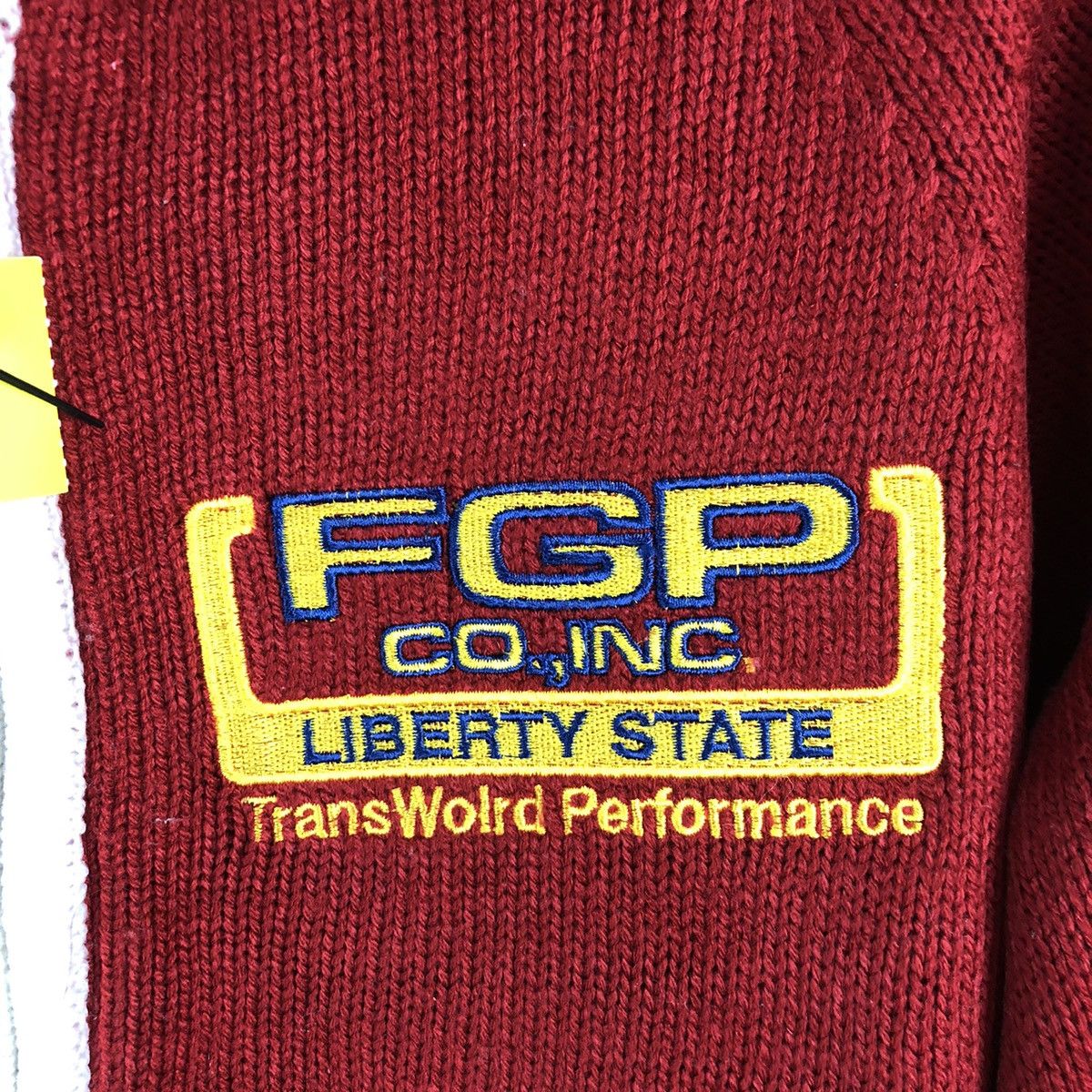 Homespun Knitwear × Japanese Brand Flaour Parfum Red Hoodi Knitwear #A1715 Size M / US 6-8 / IT 42-44 - 9 Thumbnail