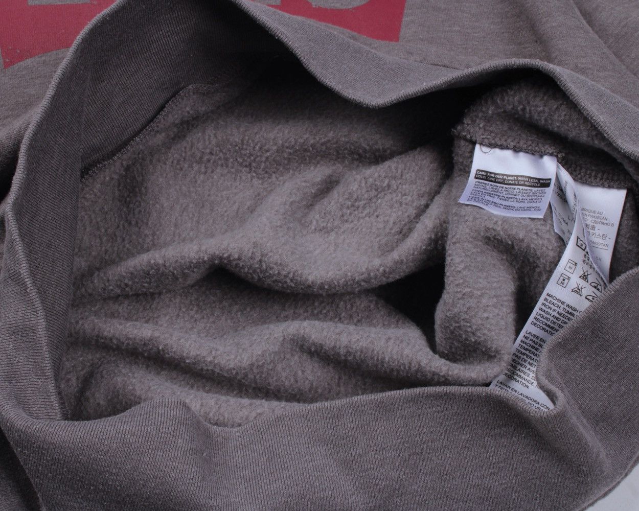 Levi's × Vintage LEVIS Big Logo Printed vintage cotton polyester sweatshirt Size US L / EU 52-54 / 3 - 9 Thumbnail
