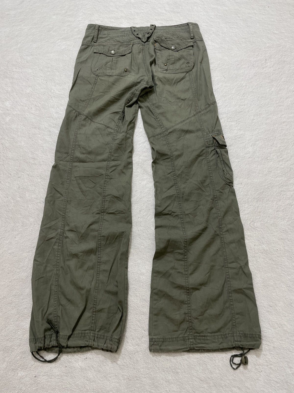 RRL Ralph Lauren 2000s Hysteric Rare Cargo Pants Zipper Y2K ifsix LGB Alpha Size 30" / US 8 / IT 44 - 8 Thumbnail