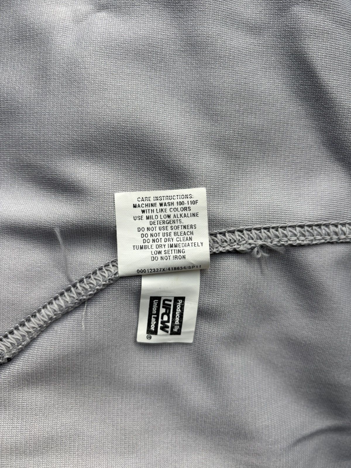 Nike Nike Gray Blank Baseball Jersey Size 44 US L Size US L / EU 52-54 / 3 - 7 Thumbnail