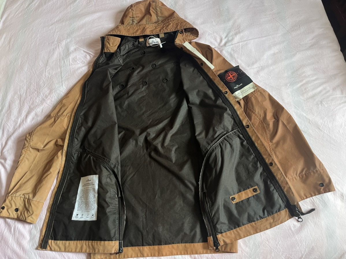 Stone Island Stone Island Orange Dust Reflective Parka M Size US M / EU 48-50 / 2 - 5 Thumbnail