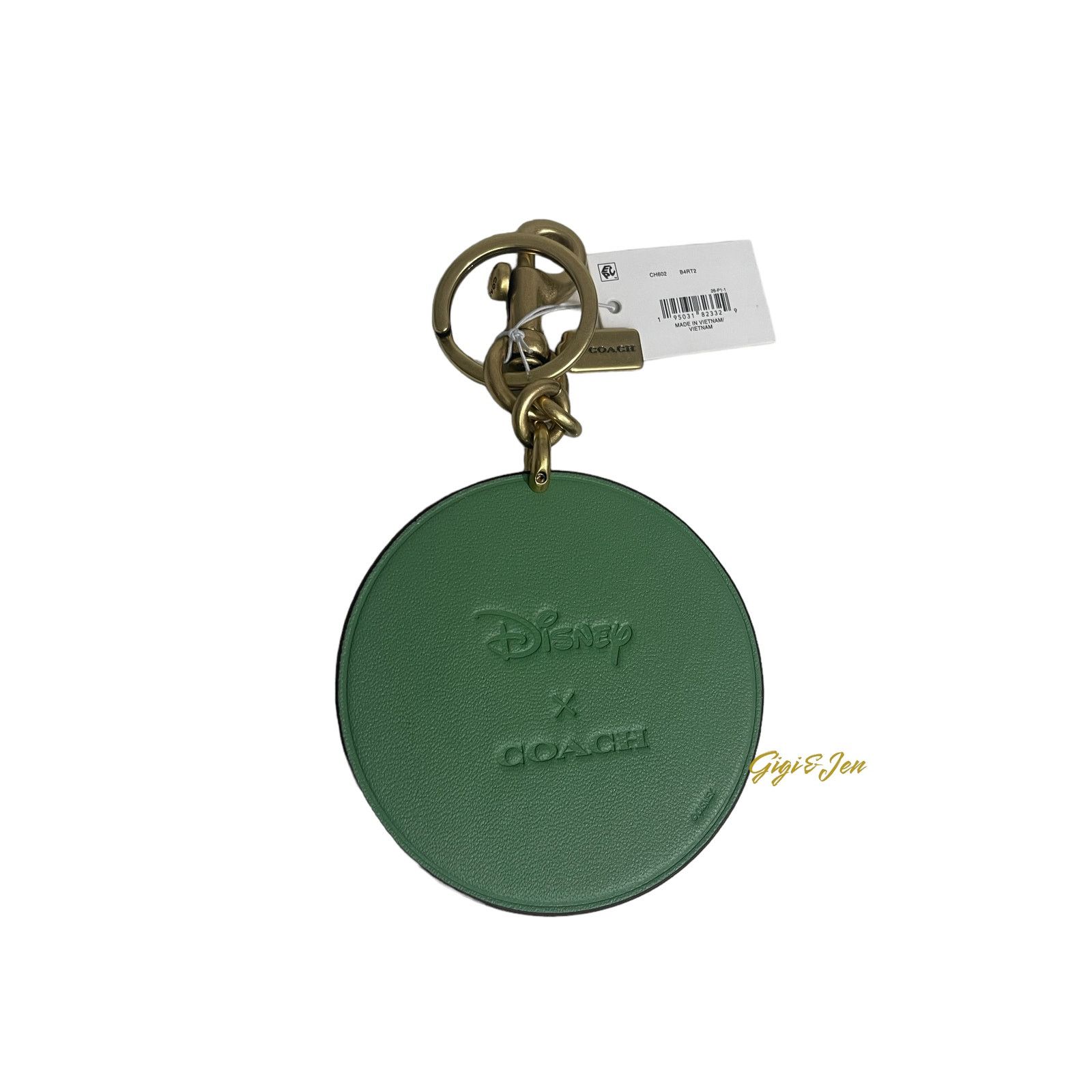 Coach Coach X Disney Mickey’s Flower Patch Bag Charm Keychain Size ONE SIZE - 4 Thumbnail