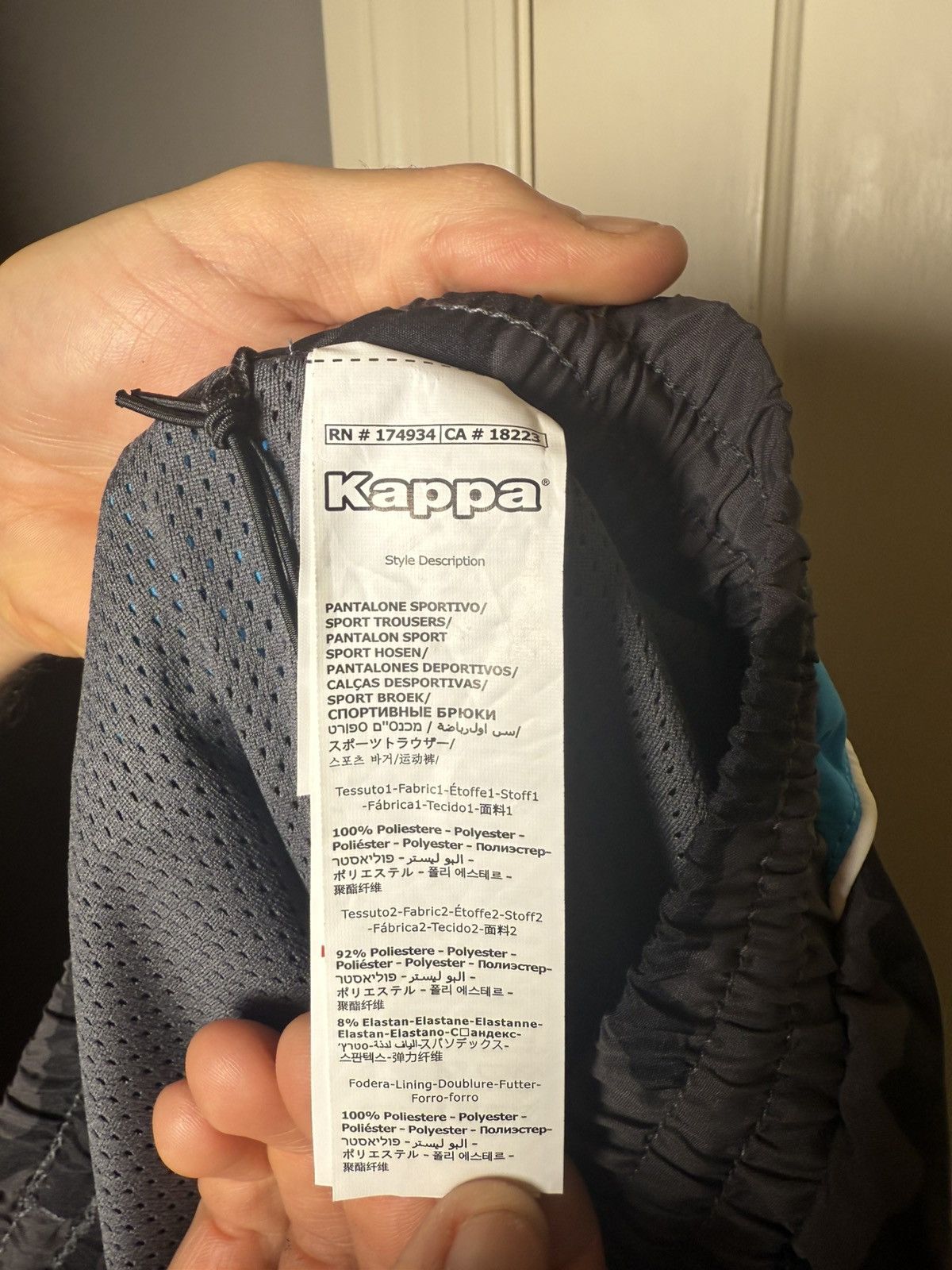 Kappa × Palace Palace x Kappa For Alpine Tracksuit Pant "Night Desert Camo" Size US 34 / EU 50 - 6 Thumbnail