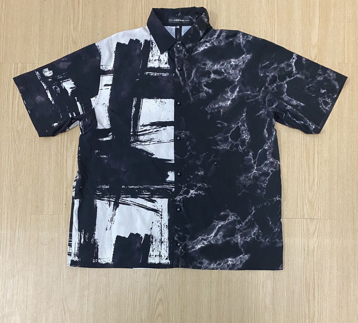 Hypebeast × Japanese Brand A GEM/9 Japanese Brand Rare Design Shirt Size US XL / EU 56 / 4 - 1 Thumbnail