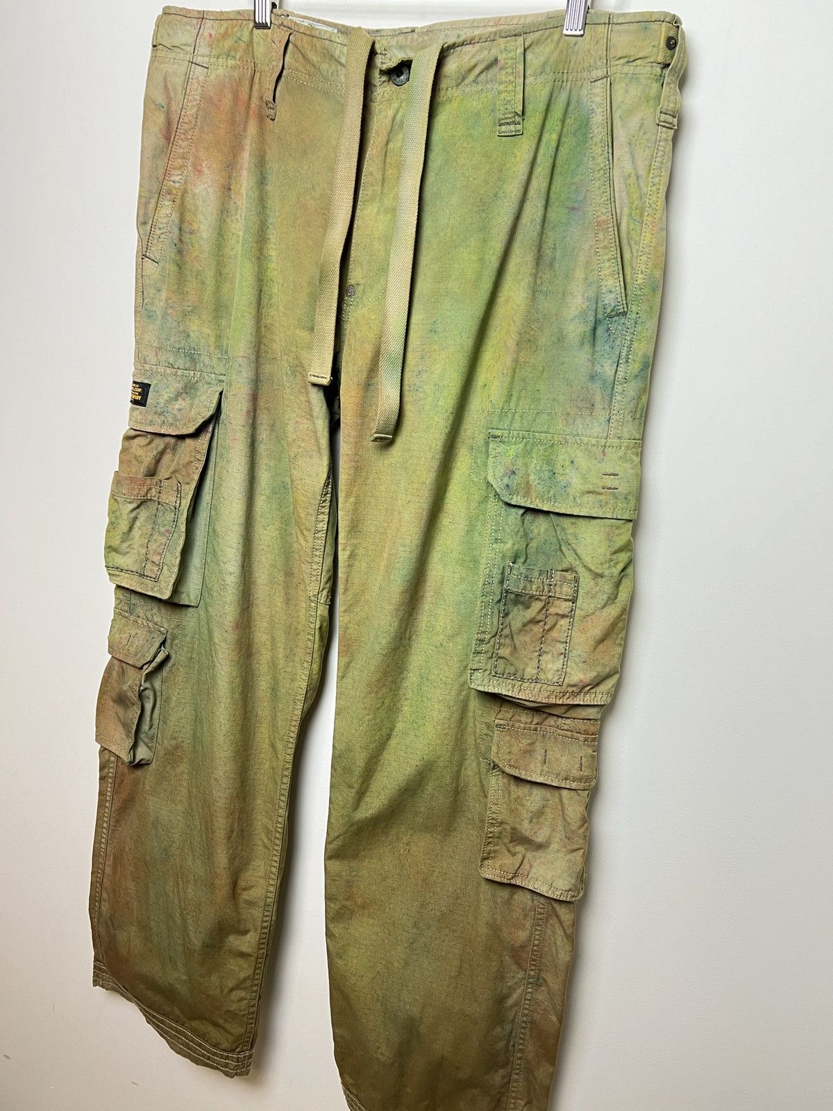 Polo Ralph Lauren ralph lauren tie dye cargo camo multipocket army pants Size US 36 / EU 52 - 2 Thumbnail