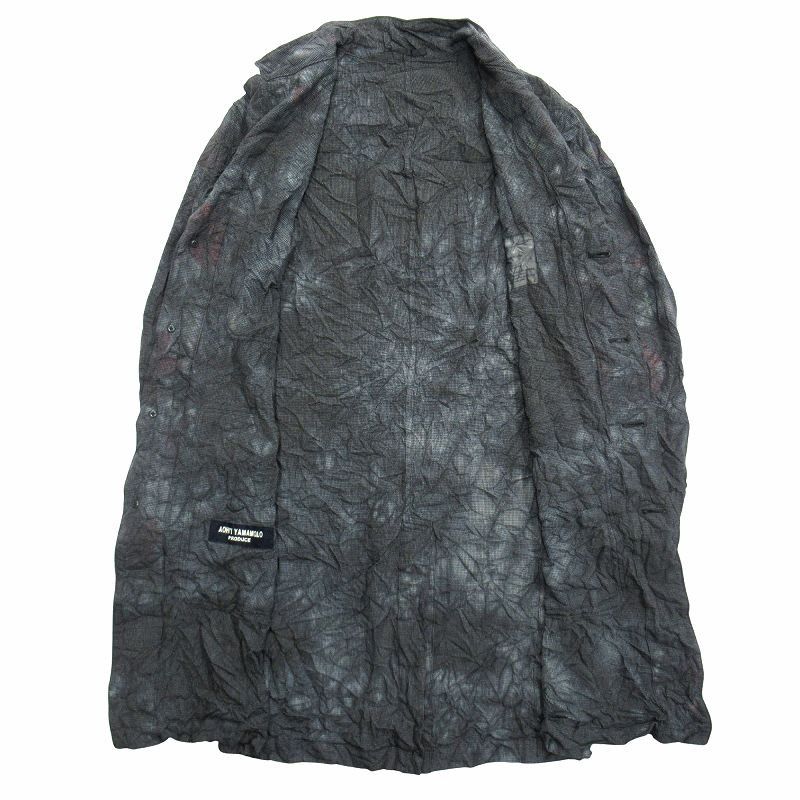 Yohji Yamamoto YOHJI YAMAMOTO POUR HOMME wrinkled long jacket Size US M / EU 48-50 / 2 - 4 Thumbnail
