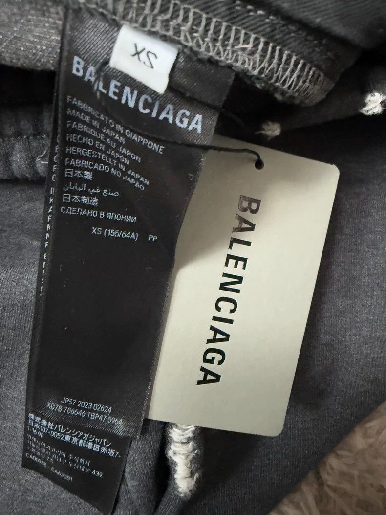 Balenciaga Balenciaga size XS Patchwork denim sweatpants Size US 27 - 4 Thumbnail