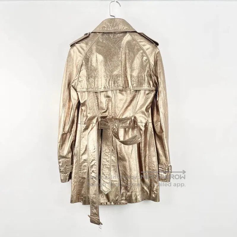 Burberry Burberry S Gold Women's Trench Coat. Size S / US 4 / IT 40 - 2 Thumbnail