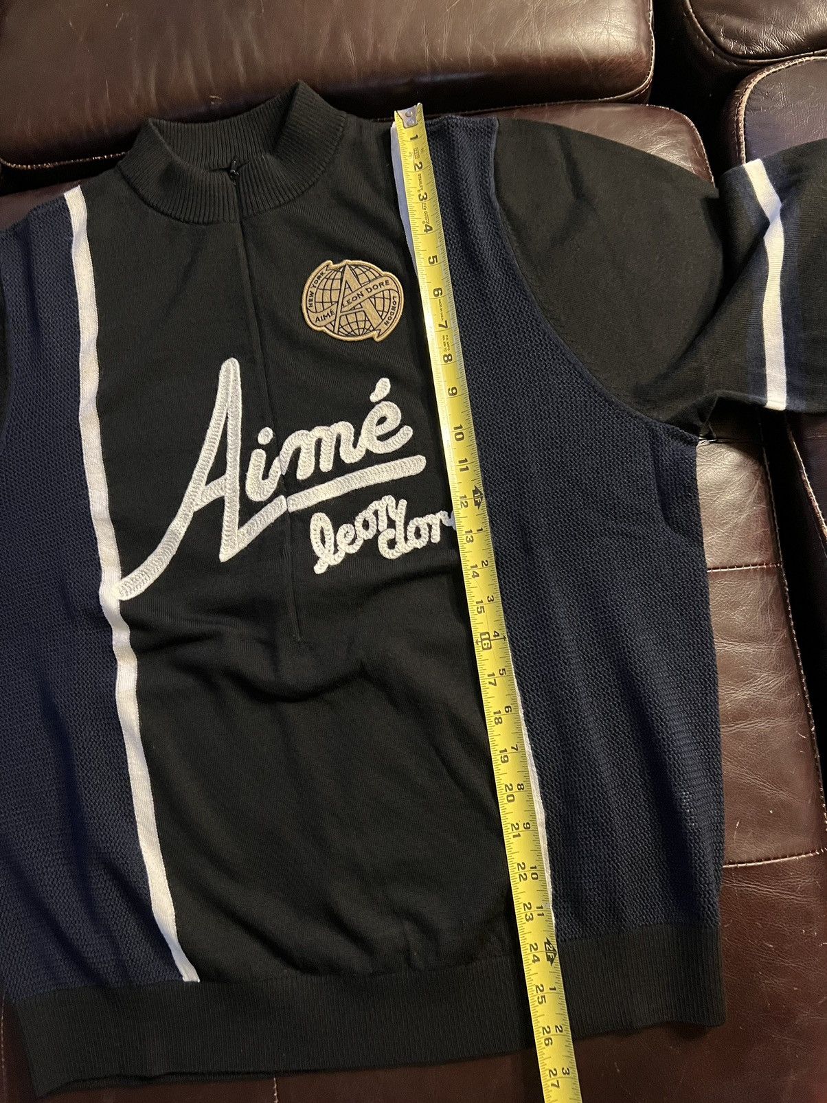 Aime Leon Dore Aime Leon Dore ALD Aimé Knit Long-Sleeve Cycling Jersey XL Size US XL / EU 56 / 4 - 6 Thumbnail