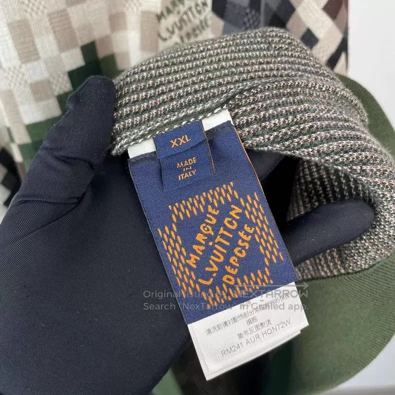 Louis Vuitton Louis Vuitton Fei-Dong camouflage checkerboard-studded mon Size US XXL / EU 58 / 5 - 8 Thumbnail
