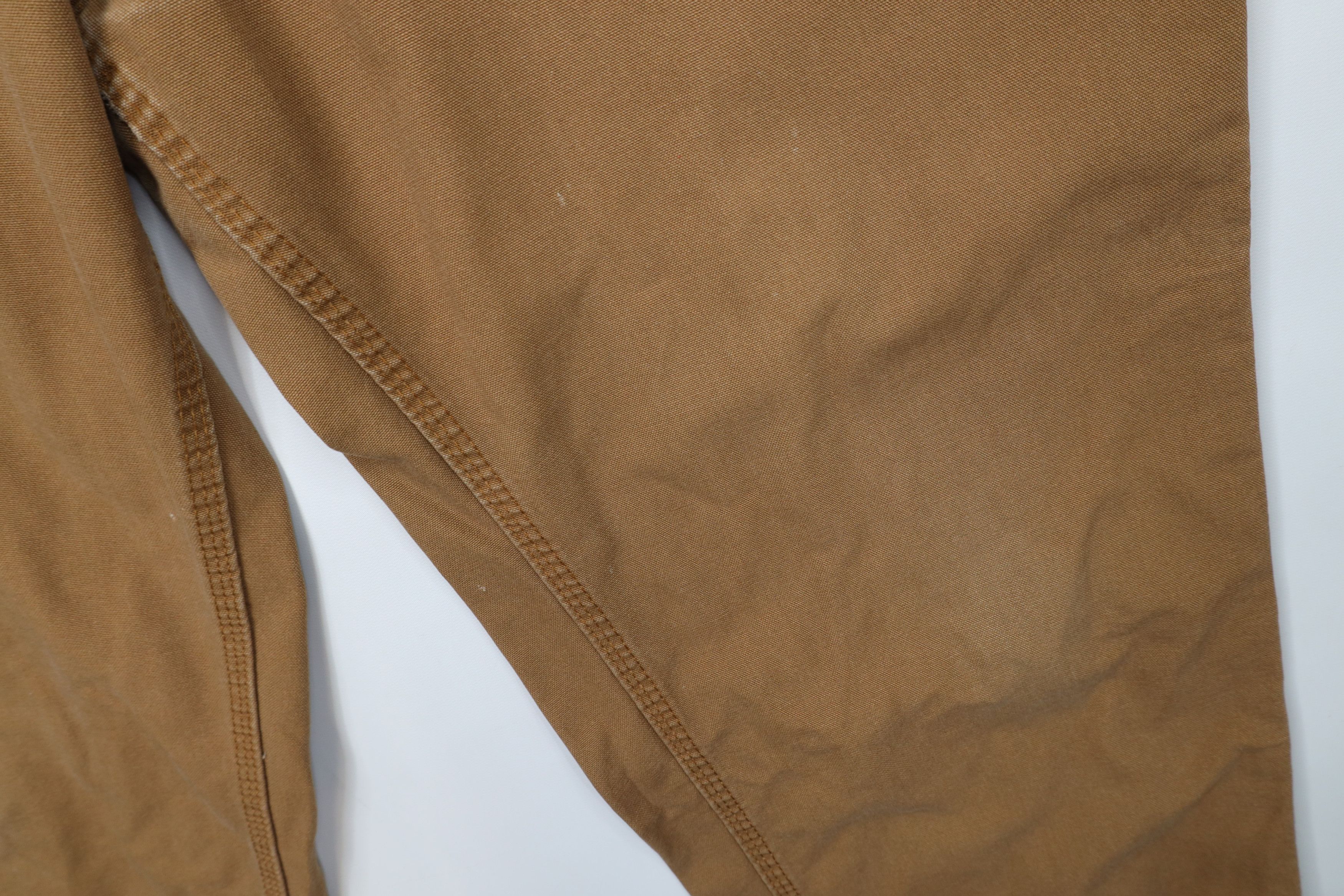 Carhartt Vintage Carhartt Canvas Wide Leg Dungaree Pants Duck Brown Size US 40 / EU 56 - 7 Thumbnail