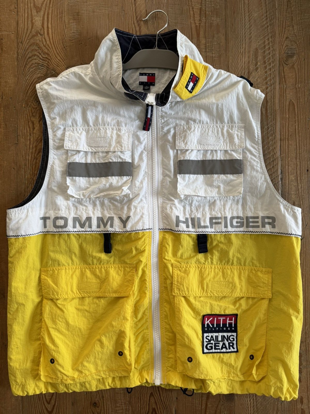 トップス Kith   Sailing Utility Vest KITH x Tommy Hilfiger Sailing Utility Gear Vest Spell Out